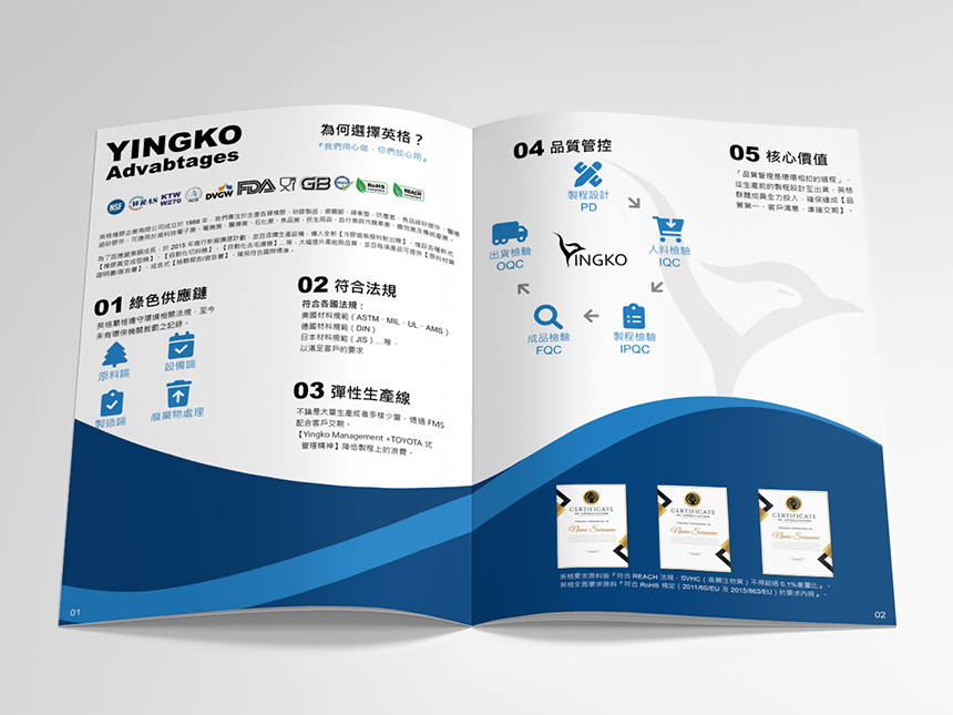 英格型錄 / 型錄